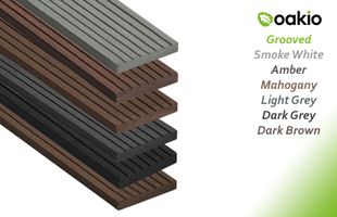 Thumbnail image for Oakio Composite Wall Cladding Grooved Fascia (71mm)