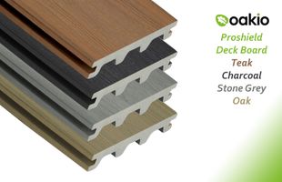 Thumbnail image for Oakio Proshield Composite Decking Board