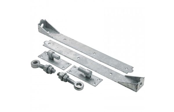 18" Adjustable Band & Hook Hinges (Galvanised)