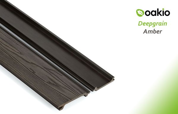 Oakio Composite Wall Cladding Boards (Deepgrain)