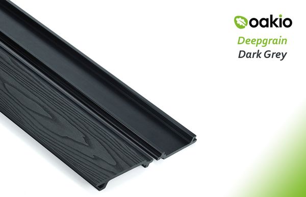 Oakio Composite Wall Cladding Boards (Deepgrain)