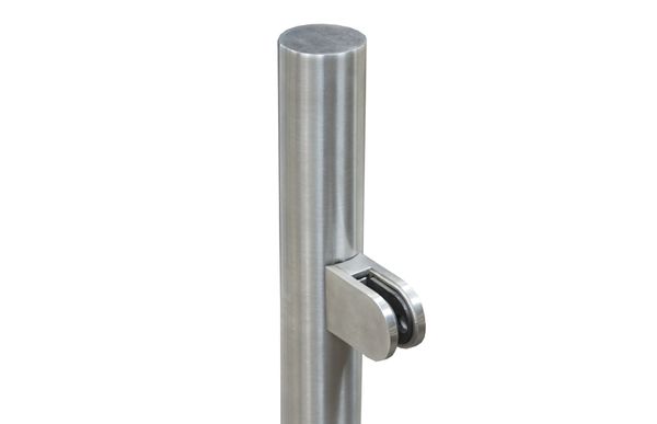 Stainless Steel End Post | Cocklestorm Fencing Ltd